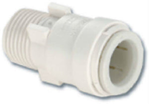 Watts® P-610 Quick Connect Male Adapter, 1/2" x 1/2"