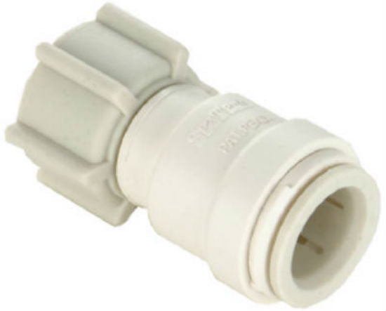 Watts® P-615 Quick Connect Straight Adapter, 1/2" x 1/2"