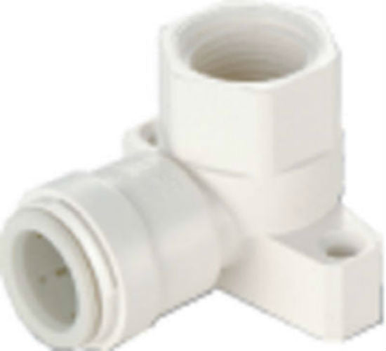 Watts® P-638 Drop Ear Quick Connect Elbow, 1/2"