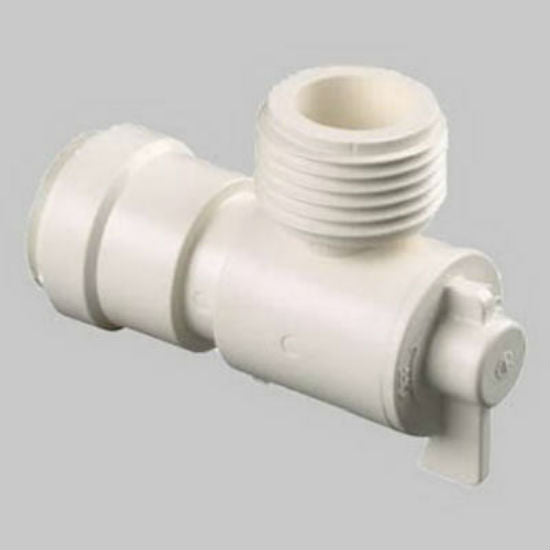 Watts® P-683 Quick Connect Angle Valve, 1/2" x 3/4"
