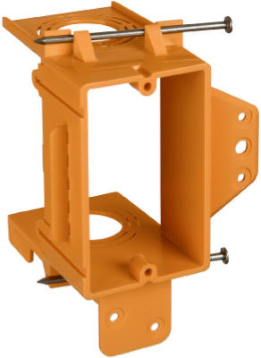 Carlon SC100A Low Voltage New Work Box Bracket, 2.32" x 3.73" x 3"