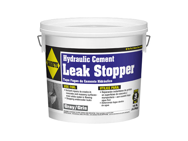 Sakrete® 60205005 Hydraulic Cement Leak Stopper, 10 Lb