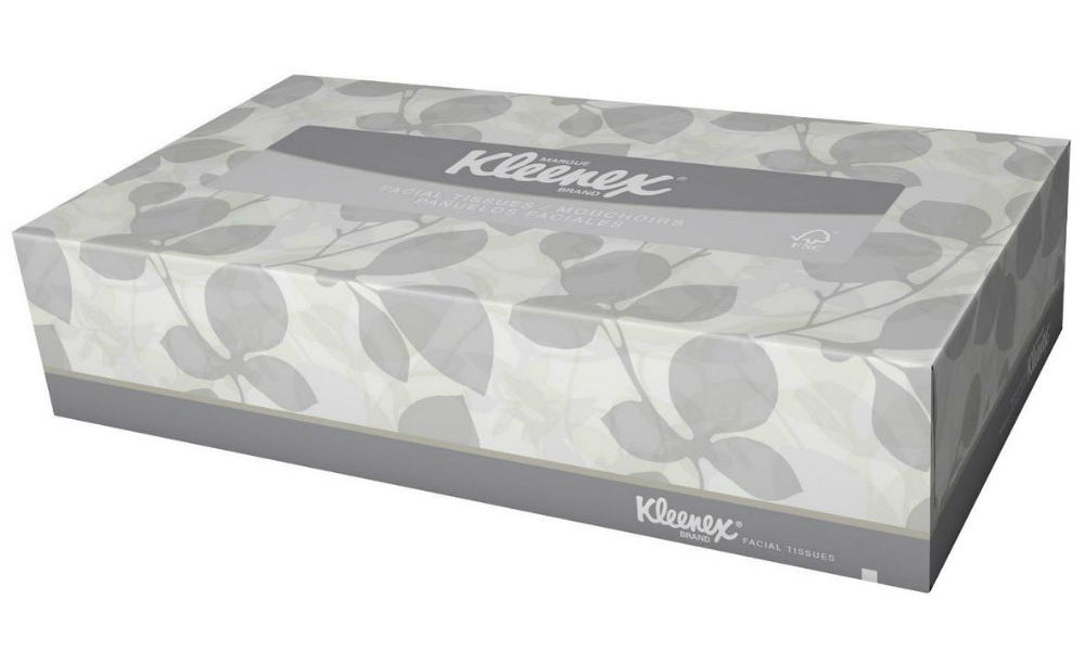 Kleenex® 21400 White 2-Ply Facial Tissue, 100-Count, 36-Pack