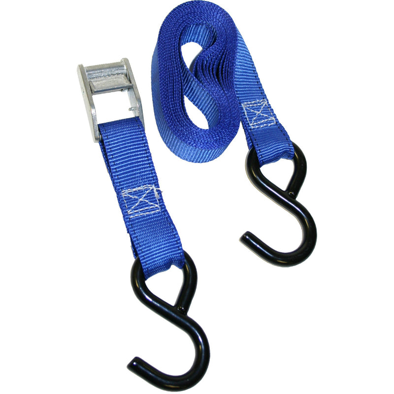 Keeper® 85109 Cam Buckle Tie-Down with S-Hook, 10'