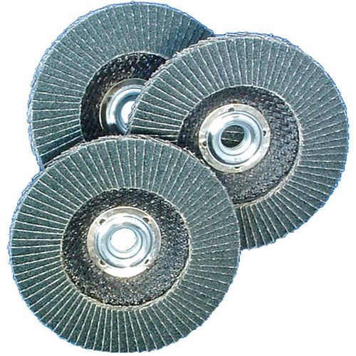 Virginia Abrasives™ 427-73120Z Zirconia Flap Disc, 120-Grit