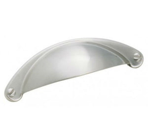 Amerock BP9365G10 Essential "Z" Cup Pull, 2-1/2", Satin Nickel