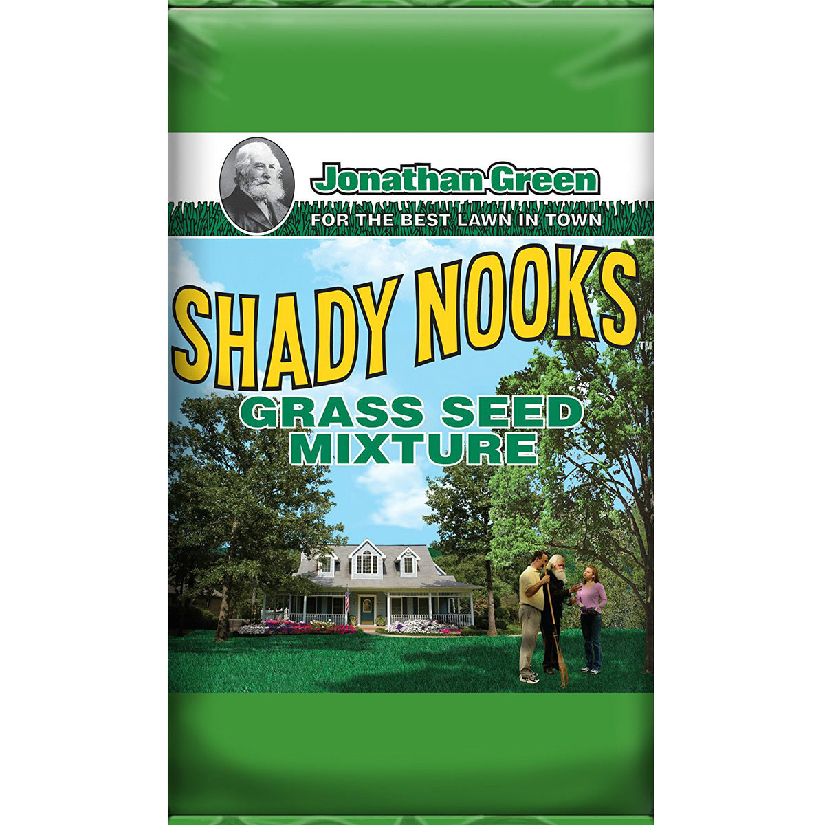 Jonathan Green 11959 Shady Nooks Grass Seed Mixture, 7 Lb, 5250 Sq.Ft.