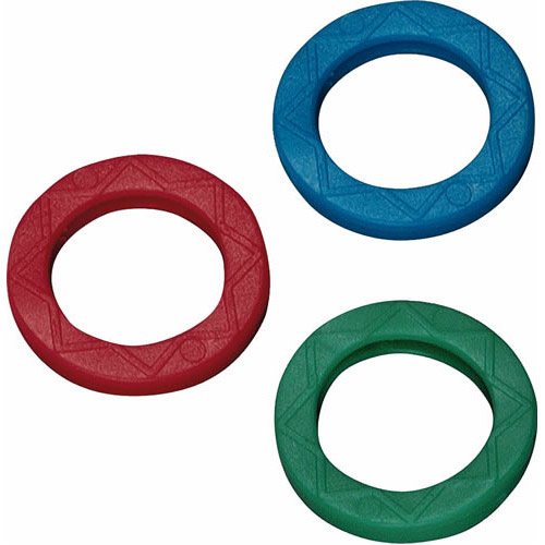 Hy-Ko KC132 Multi-Colored Key Identifiers, Large, Assorted, 3-Pack