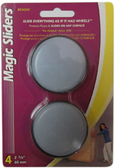 Magic Sliders® 04060 Round Sliding Disc, 2-3/8", 4-Pack