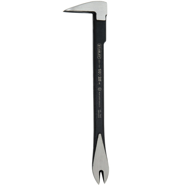 Stanley® 55-114 Precision Claw Bar, High-Carbon Alloy Steel, 10"