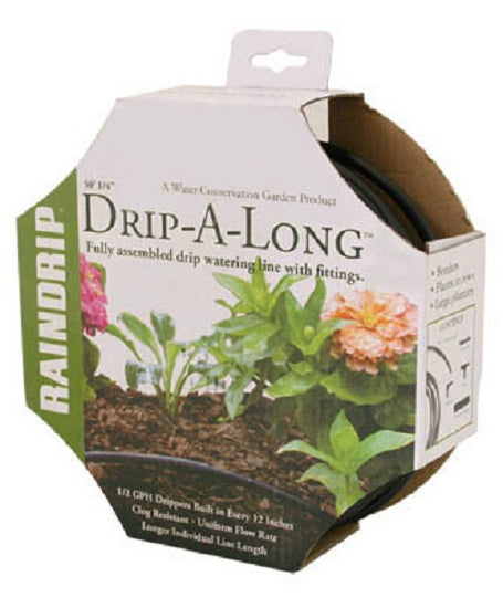 Raindrip R280DT Drip-A-Long Soaker Irrigation System, 1/4" x 50'