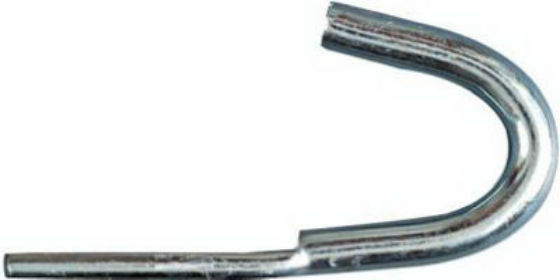 National Hardware N220-582 Steel Tarp/Rope Hook, 3-1/2", Zinc Plated