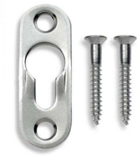OOK 50236 Two-Hole Flat Keyhole Picture Hanger, Zinc Plated, 20 Lb, 2-Piece
