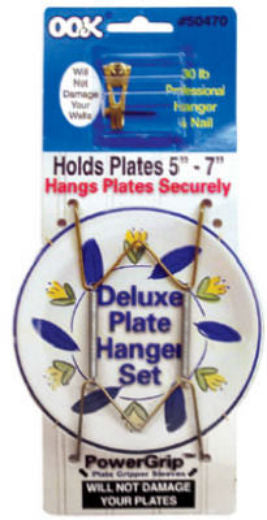 OOK 50470 Deluxe Plate Hanger, 5" - 7"