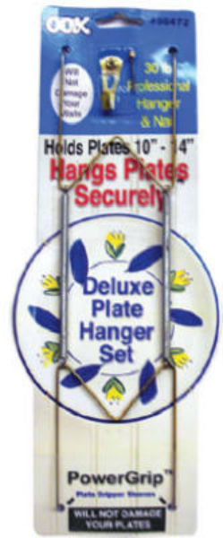 OOK 50472 Deluxe Plate Hanger, 10" - 14"