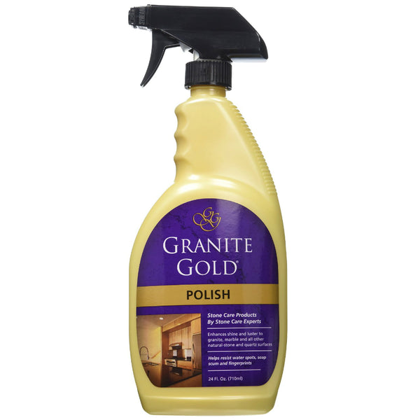 Granite Gold® GG0033 Non-Acidic Non-Toxic Polish, Streak-Free Formula, 24 Oz