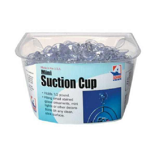 Adams 7000-75-3848 Miniature Suction Cup with Hook, 3/4" Diameter