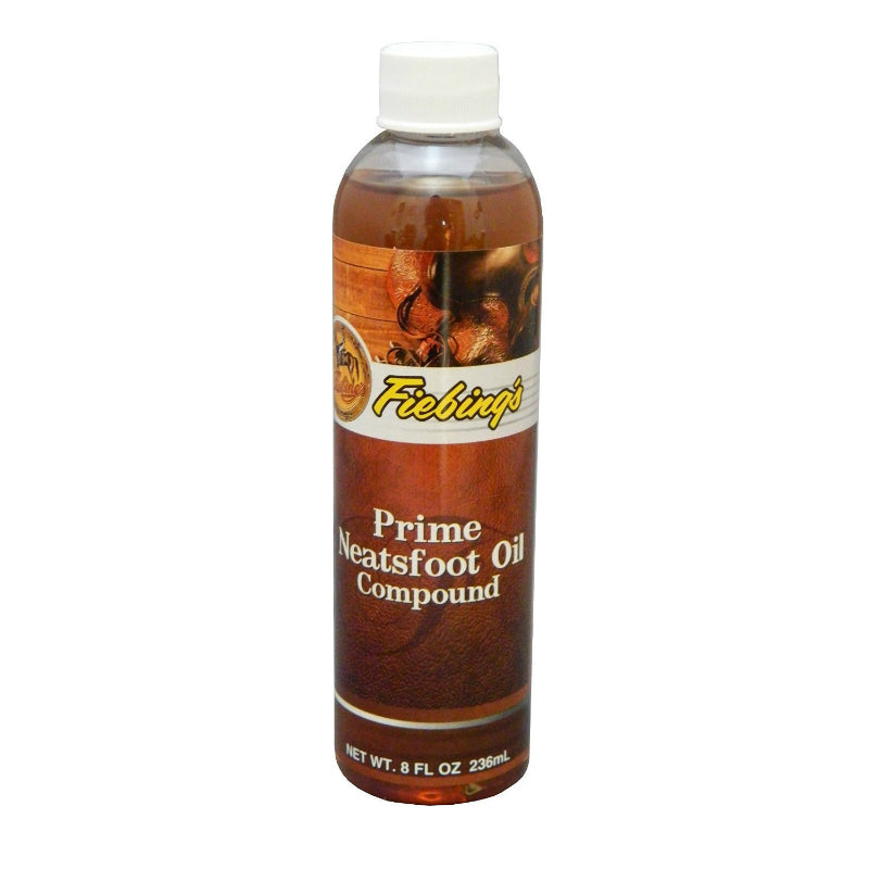 Fiebing’s PNOC00P008Z Prime Neatsfoot Oil Compoud for Leather, 8 Oz