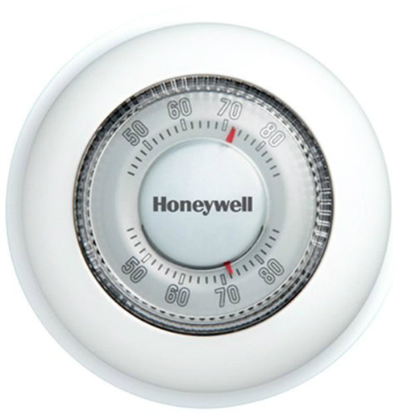 Honeywell CT87K1004/E1 The Round Heat Only Non-Programmable Manual Thermostat