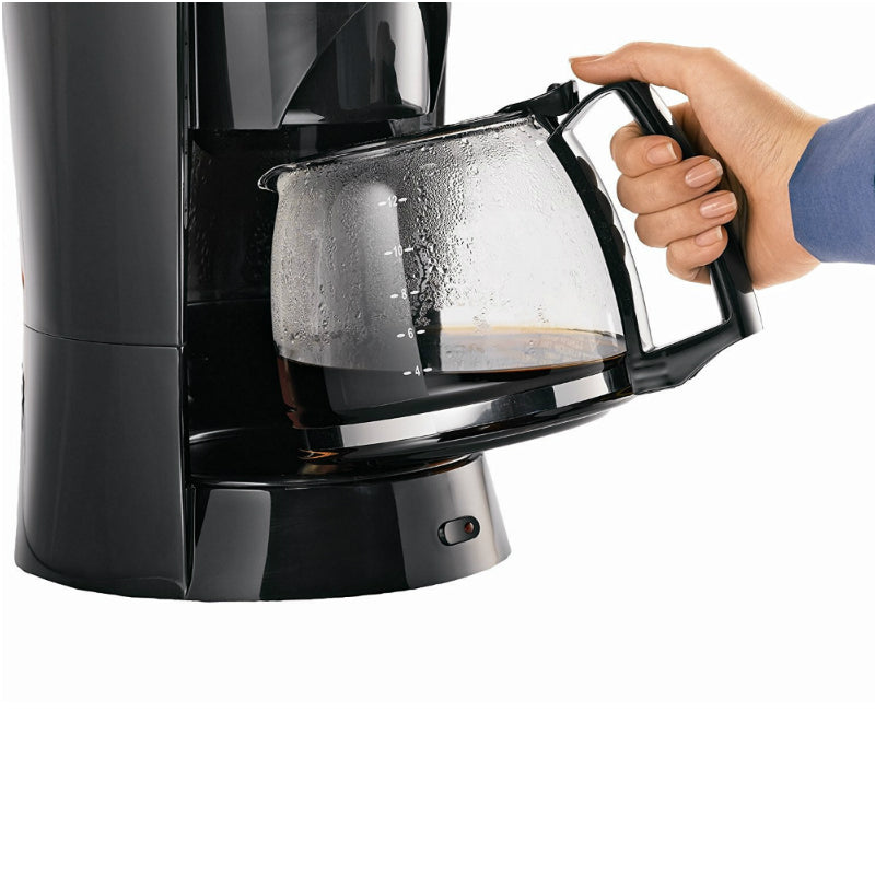 Proctor Silex 48524RY Auto Pause & Serve CoffeeMaker, Black, 12-Cup