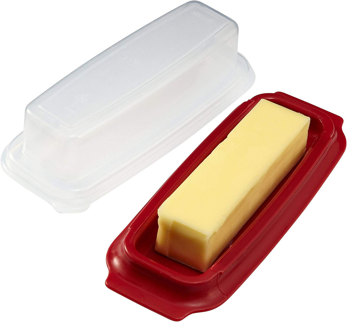 Rubbermaid 1777193 Servin' Saver Butter Dish, Clear Base with