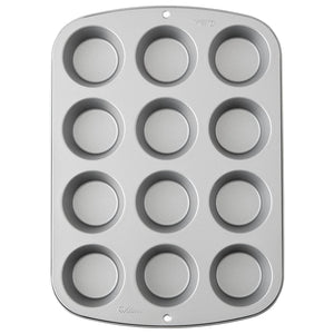 Wilton 2105-954 Recipe Right Non-Stick Muffin Pan, 12 Cup