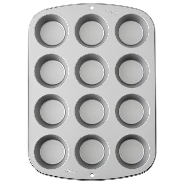 Wilton 2105-954 Recipe Right Non-Stick Muffin Pan, 12 Cup