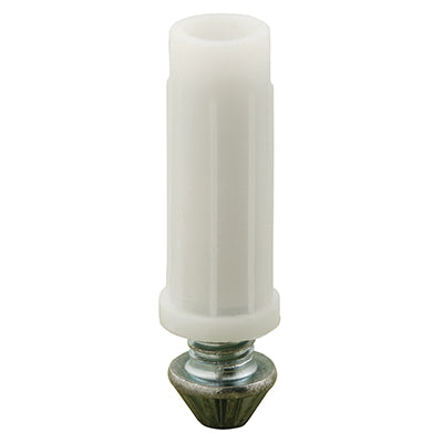 Slide-Co 161934 Bi-Fold Door Steel Bottom Pivot with 7/8" Nylon Base, 2-Pack