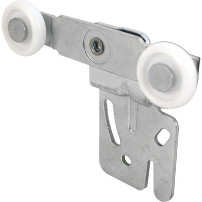 Slide-Co 16218-F Wardrobe Door Twin-Wheel Front Roller, 1/4" Offset, 2-Pack