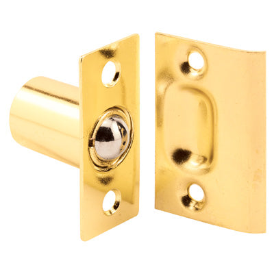 Slide-Co 241862 Heavy Duty Diecast Bullet Catch with Brass Plated Steel Strike