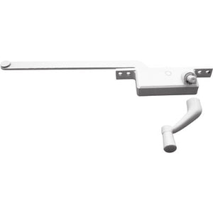 Slide-Co 17390-LW Metal Casement Window Operator, Left Hand, White