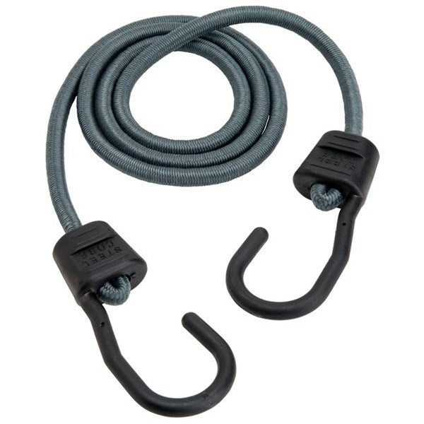 Keeper® 06095 Ultra® Bungee Cord w/ Steel Core, Gray, 48"