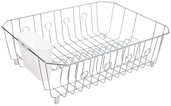 Antimicrobial Dish Drainer, Dish Rack, Raven Grey