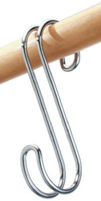 InterDesign® 06500 Classico S Hook, Chrome