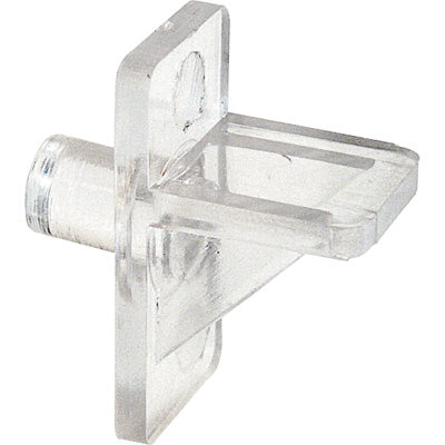 Slide-Co 241946 Shelf Support Peg, 1/4" Dia, Clear, 12-Pack