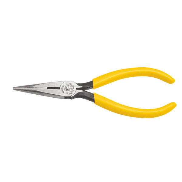 Klein Tools D203-6 Standard Long Needle Nose Pliers, Side-Cutting, 6-5/8"