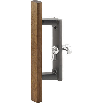 Slide-Co 141843 Internal Sliding Glass Door Handle Lock Kit, Black Finish