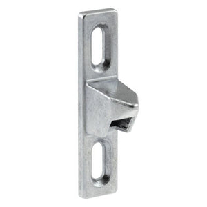 Slide-Co 14504 Universal Diecast Sliding Glass Door Keeper, 1/2" Wide, Chrome