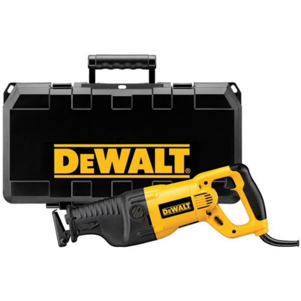 DeWalt® DW311K Heavy-Duty Orbit Reciprocating Saw Kit, 13A