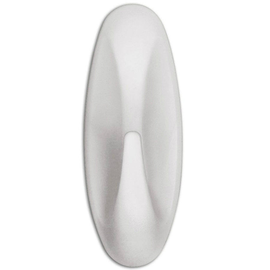 Command 17081 Medium Designer Hooks, White, 2 Hooks & 4 Strips