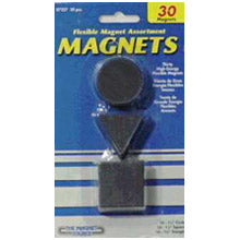 Master Magnetics 07257 Flexible Magnet Assortment, 30-Piece