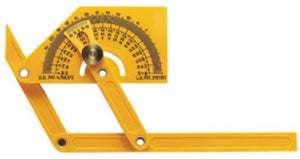General Tools 29 Outside Inside & Sloped Angle Protractor/Angle Finder