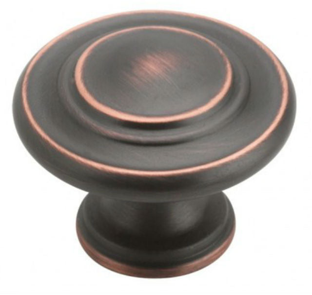 Amerock BP1586ORB Inspirations 3-Ring Knob, 1-3/8", Oil Rubbed Bronze