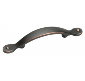 Amerock BP1590ORB Inspirations Plain Pull, 3'', Oil Rubbed Bronze