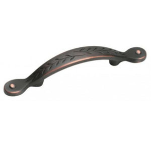 Amerock BP1580ORB Inspirations Leaf Pull, 3", Oil Rbbbed Bronze