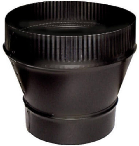 Imperial BM0062 Flue Increaser, 24 Gauge, 6" x 8", Black