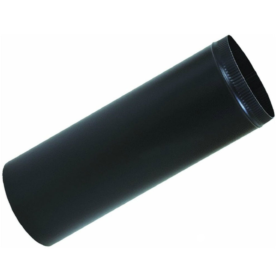 Imperial BM0112 Stove Pipe, 24 Gauge, 7" x 24", Black