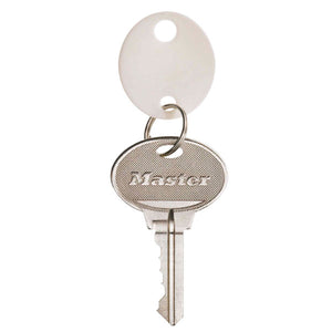 Master Lock 7116D Oval Plastic Key Tag, White, 20-Pack