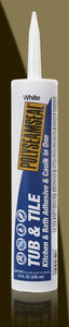 "Polyseamseal" Tub &Tile Caulk 6 Oz - Clear