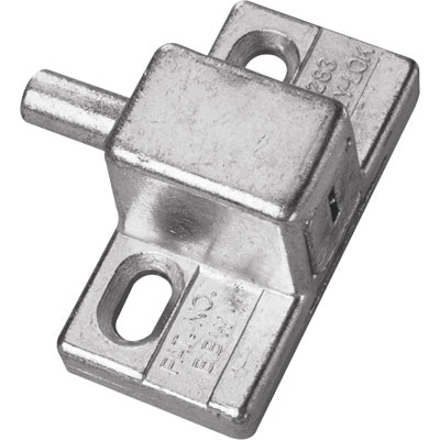Slide-Co 1599-K Heavy Duty Sliding Glass Patio Door Keyed Lock, Aluminum
